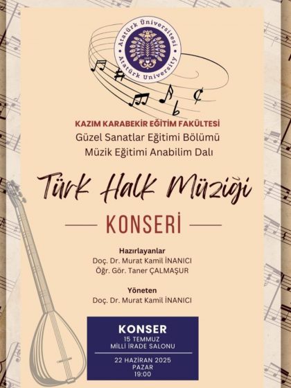 Türk Halk Müziği Konseri
