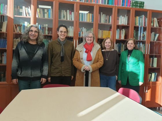 Avusturya Kültür Ateşesi Sylvia Neureiter Bölümümüz Barbara Frischmuth Kütüphanesine Ziyaret