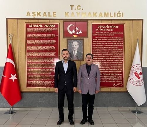 İlçe Kaymakamımızı Ziyaret Ettik