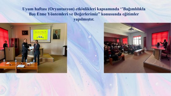 Uyum Haftası Etkinliği