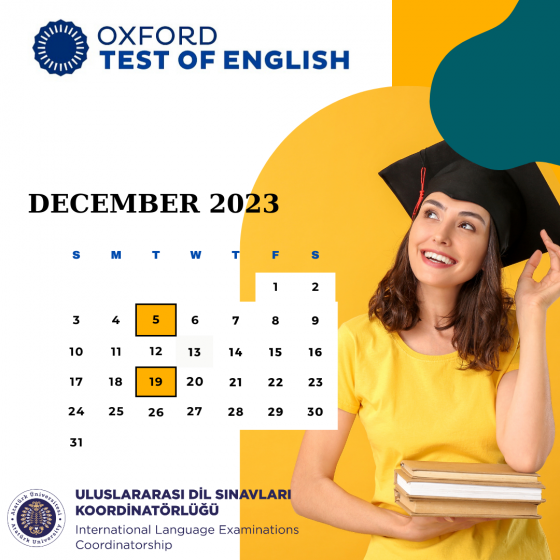 OXFORD TEST OF ENGLISH DECEMBER