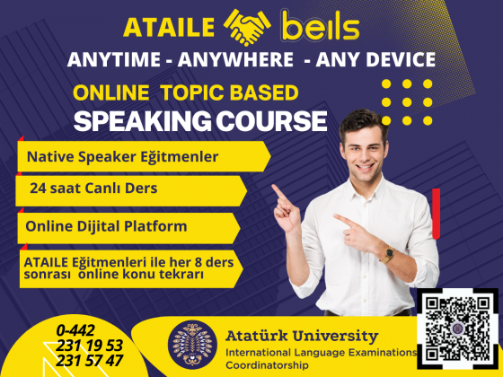 ONLINE TOPIC BASED SPEAKING COURSE