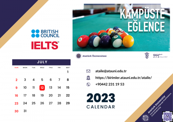 IELTS EXAM JULY