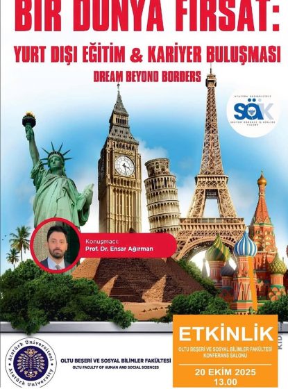 Bir Dünya Fırsat: Yurt Dışı Eğitim & Kariyer Buluşması