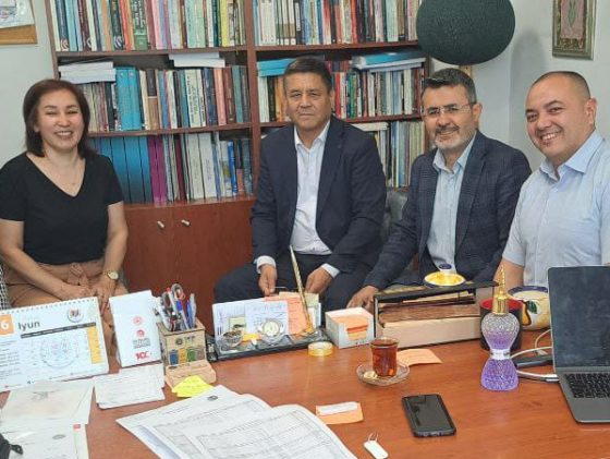 Özbekistan’dan Gelen Öğretim Üyeleri Bölümümüzü Ziyaret Ettiler