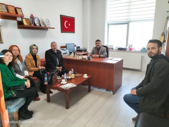 Aziziye Adnan Menderes Anadolu Lisesi İdareci ve Öğretmenleri ile Dış Paydaş Toplantısı Gerçekleştirildi