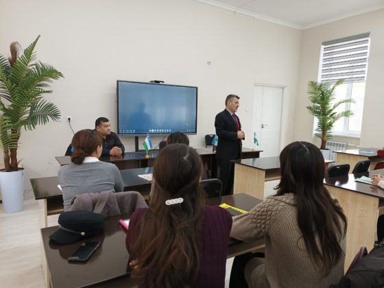 Prof. Dr. Hüseyin Baydemir, Özbekistan’da Dersler Verdi