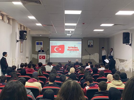PROF. DR. SÜLEYMAN EFENDİOĞLU, “İSTİKLAL MARŞI’NIN KABULÜ VE MEHMET AKİF ERSOY” KONULU KONFERANS VERDİ