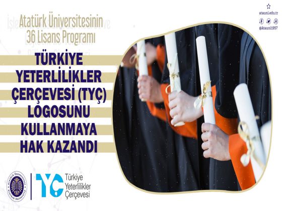 Fakültemizdeki Akredite Olan Bölümlerin Diplomalarına TYÇ (Türkiye Yeterlilikler Çerçevesi) Logosu Eklenecek