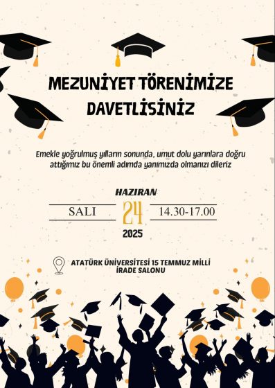 Fen Fakültesi Mezuniyet Töreni