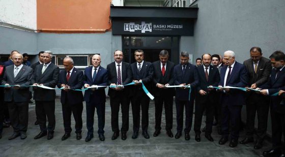 Hurufat Baskı Müzesi,Milli Eğitim Bakanı Prof. Dr. Yusuf Tekin’in Katılımıyla açıldı.