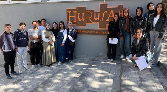 İspir Anadolu Lisesi’nden Hurufat Baskı Müzesi’ne Ziyaret