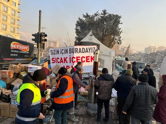 Güzel Sanatlar Fakültesi Akademisyenlerinin Deprem Bölgesine Desteği