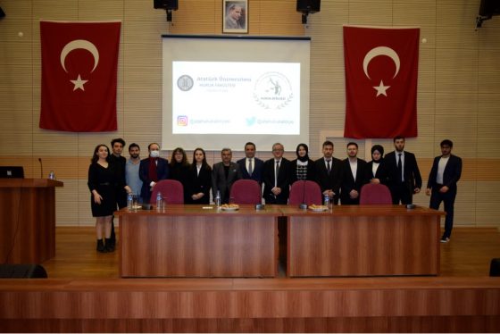 Erzurum Bölge Adliye Mahkemesi Başkanı Mustafa ÇETİN öğrencilerimizle buluştu…