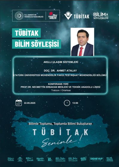 TÜBİTAK Bilim Söyleşisi Duyurusu