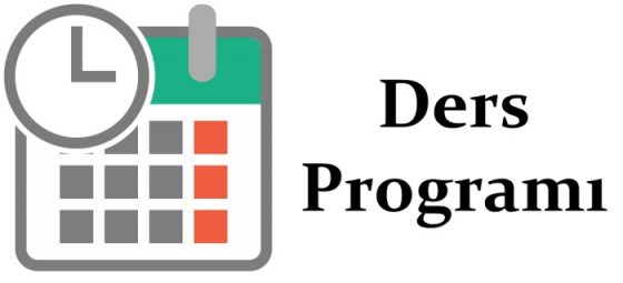 Ders Programı (24-25 Bahar Dönemi)