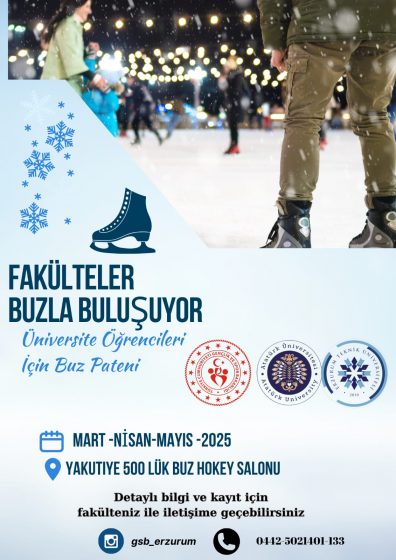 Buz ile Buluşuyoruz…