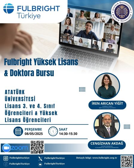 Fulbright Yüksek Lisans & Doktora Bursu Tanıtım Toplantısı