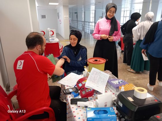 Sosyal Bilimler MYO’dan Kızılay’a Anlamlı Destek: Kan Bağışı Etkinliği Düzenlendi