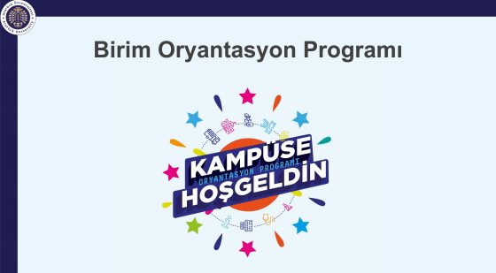 2024-2025 Eğitim Öğretim Yılı Oryantasyon Programı