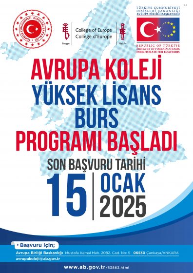 Avrupa Koleji Yüksek Lisans Burs Programı