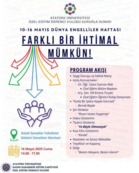 “Farklı Bir İhtimal Mümkün!”