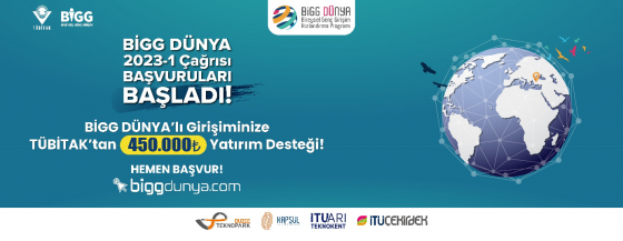TÜBİTAK 1512 BİGG DÜNYA2023/1.Dönem Duyuruları