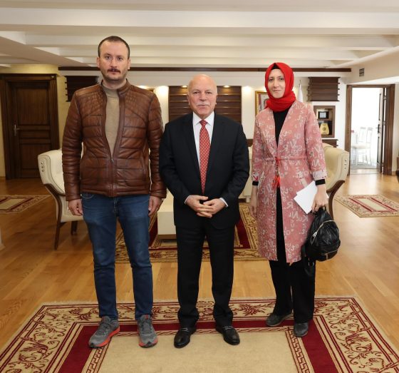 Bölüm Başkanımız ve Bölüm Başkan Yardımcımızın Erzurum Büyükşehir Belediye Başkanı Ziyaretleri