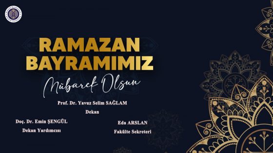 Ramazan Bayramımız Mübarek Olsun