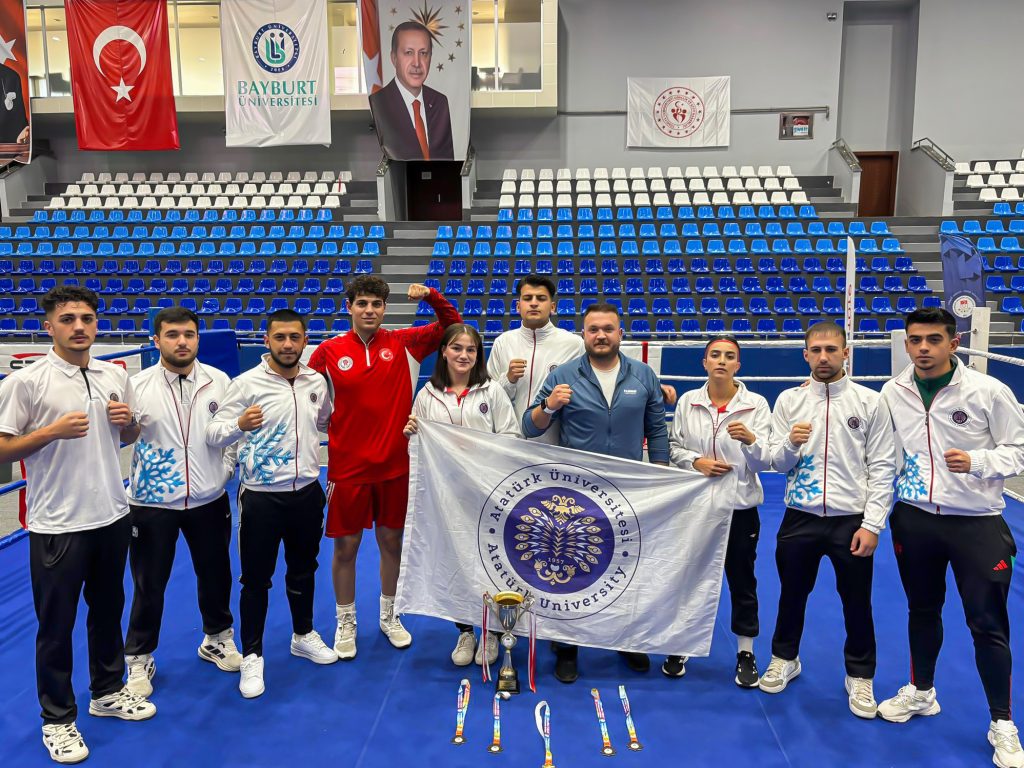 Atatürk Üniversitesi Boks Takımı Türkiye Şampiyonasından Madalyalarla Döndü