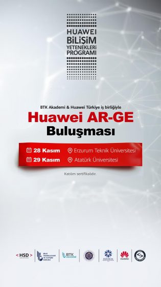 AtaSoft Kulübünün Katkılarıyla Huawei AR-GE Buluşması