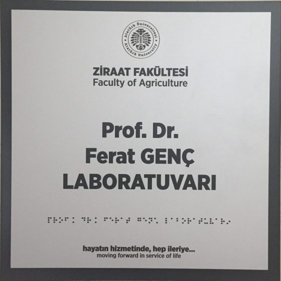 Prof. Dr. Ferat GENÇ laboratuvarı
